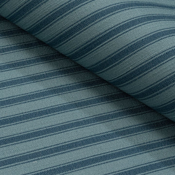 Seville Stripe Indoor Performance Fabric Seafoam