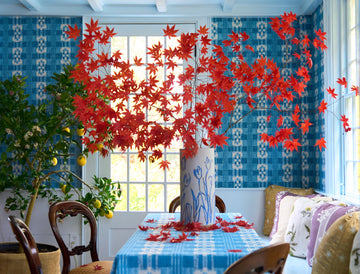 Mahalo Wallpaper Blue