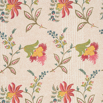 Sunswick Wallpaper Red w/ Dots