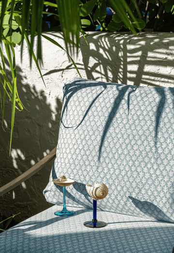 Burma Performance Fabric Seafoam (Reversible)