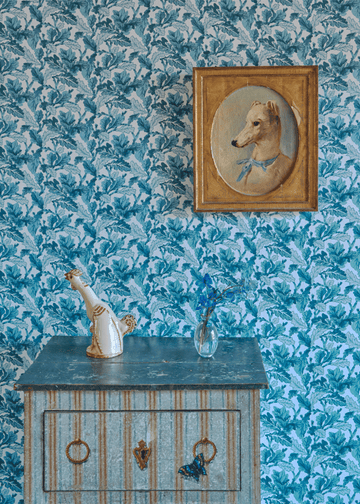 Waldingfield Wallpaper Blue