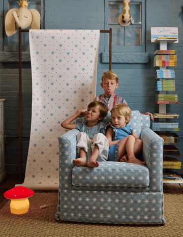 Lucky Indoor Performance Fabric Seafoam