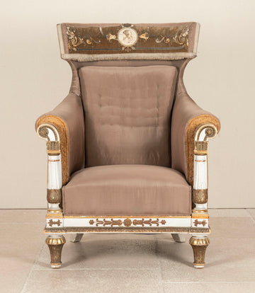 Early 19th Century Swedish Neo-Classical Armchair in Gustavian Style