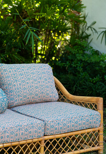 Georgina Performance Fabric Papaya