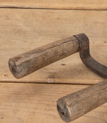 Large Late 19th Century French Wrought Iron Hedge or Topiary Shears