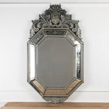 Large Late 19th Century Venetian Mirror