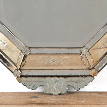 Large Late 19th Century Venetian Mirror