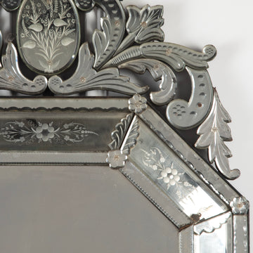 Large Late 19th Century Venetian Mirror