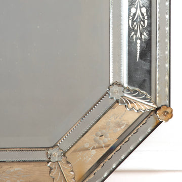 Large Late 19th Century Venetian Mirror