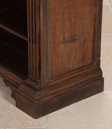 Late 19th Century Italian Walnut Bookcase