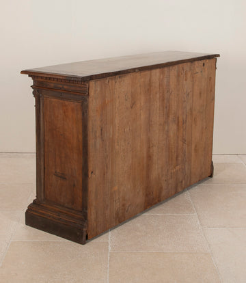 Late 19th Century Italian Walnut Bookcase
