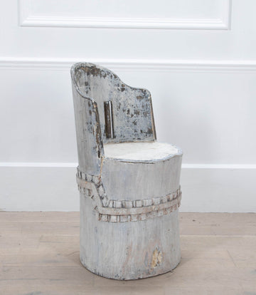 Late 19th Century Swedish Kubb Stool