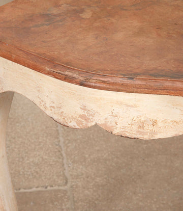 Pair of 20th Century French Painted Console Tables in Louis XV Style