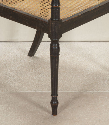 Regency Period Open Armchair in Original Paint