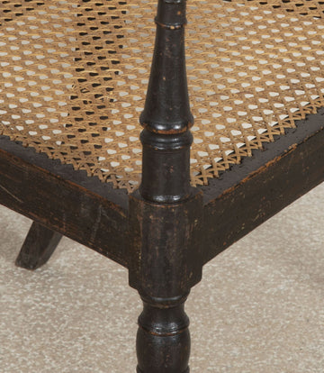 Regency Period Open Armchair in Original Paint