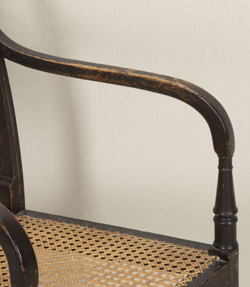 Regency Period Open Armchair in Original Paint
