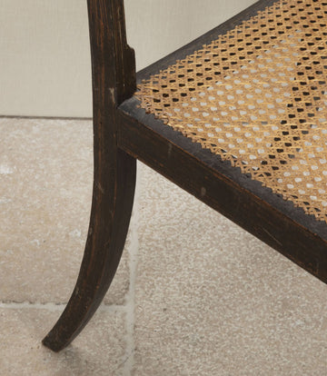 Regency Period Open Armchair in Original Paint