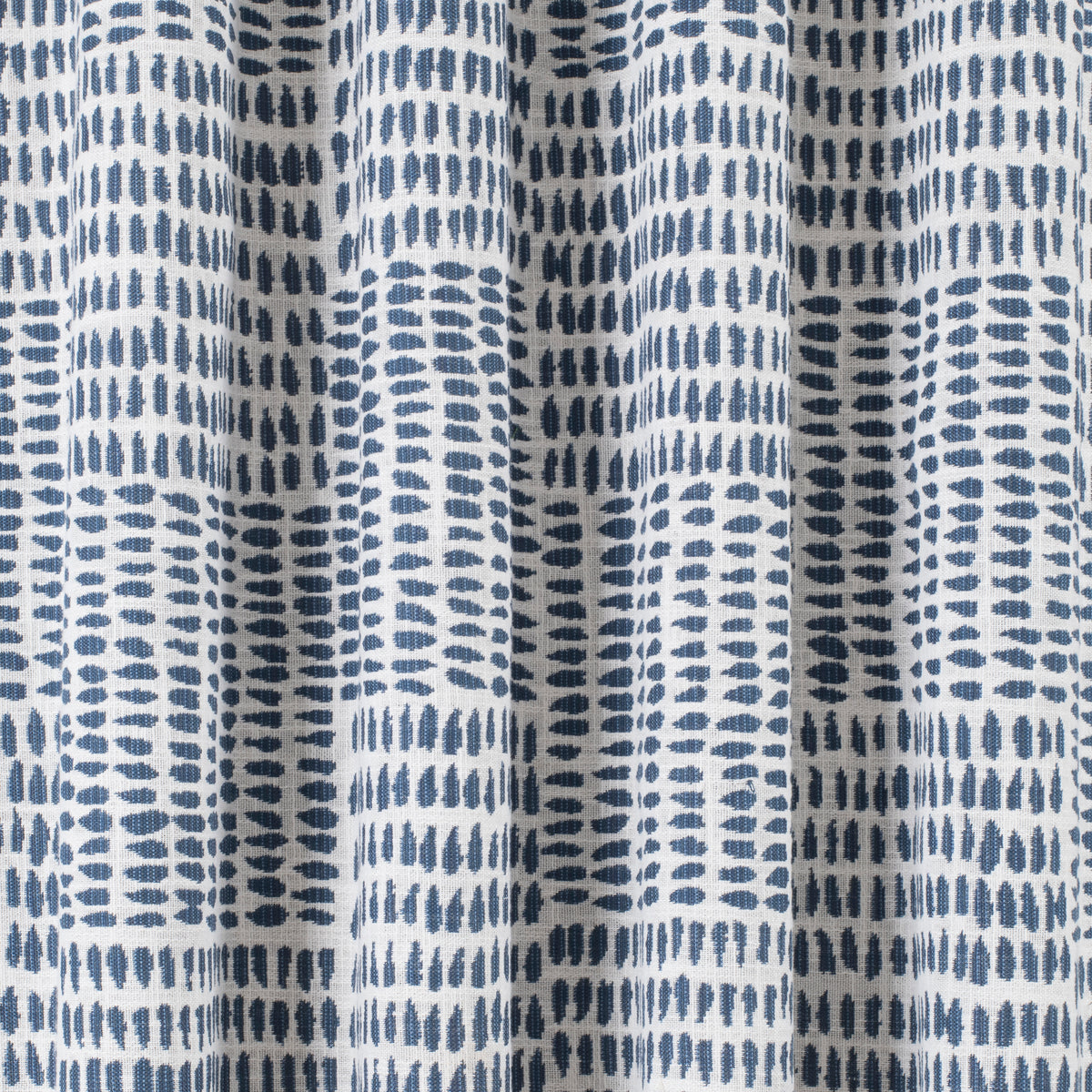 Albert Performance Fabric (Reversible) Indigo – Sister Parish
