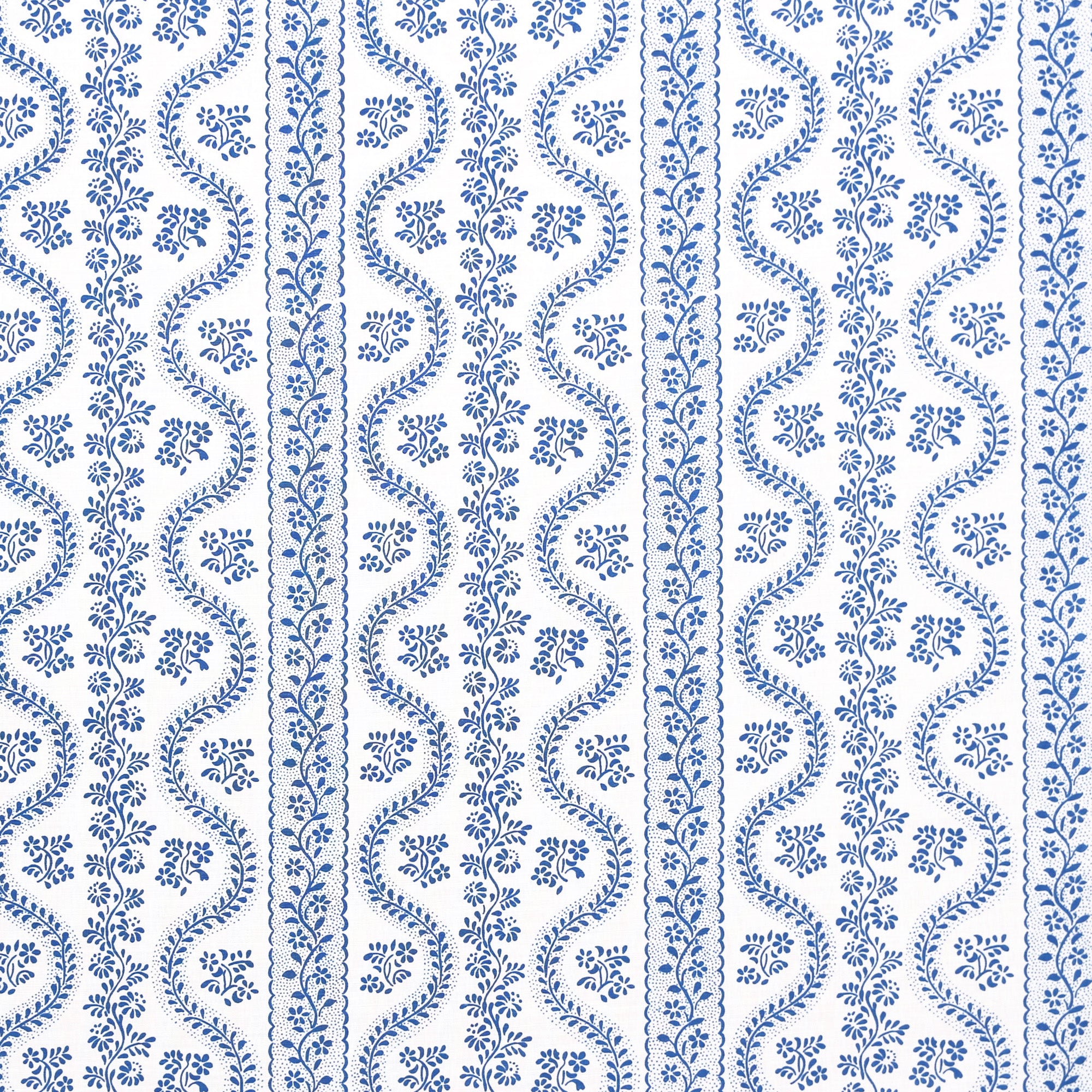 Dolly Fabric China Blue Blue