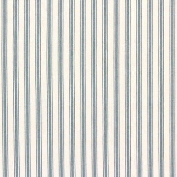 Parish Stripe Ticking Fabric Seafoam