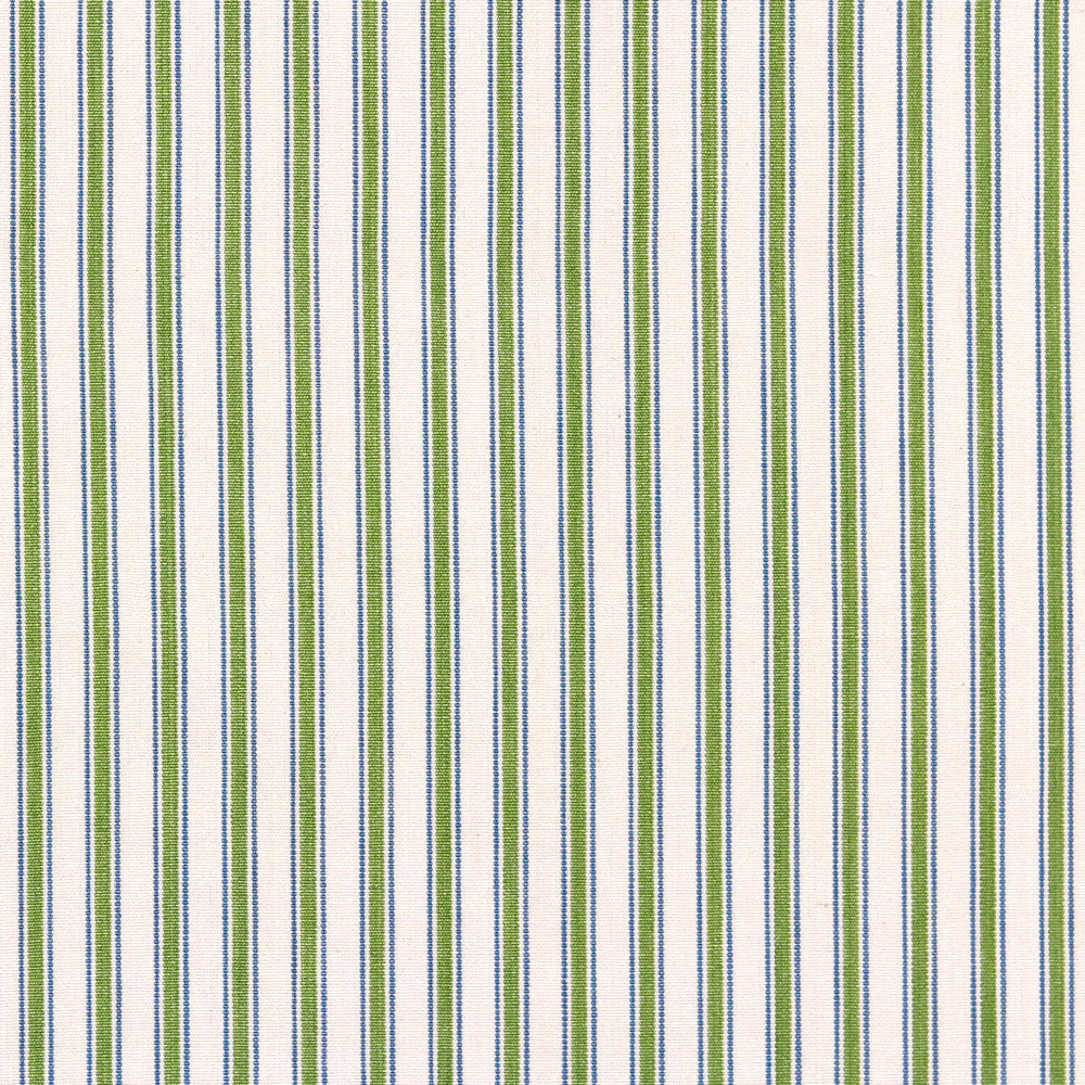 Parish Stripe Ticking Fabric Lettuce Green Lettuce green