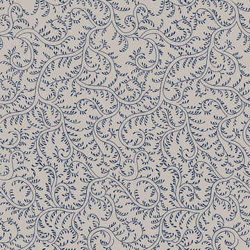 Plumbago Wallpaper - Sister Parish color-name:Isleboro Blue