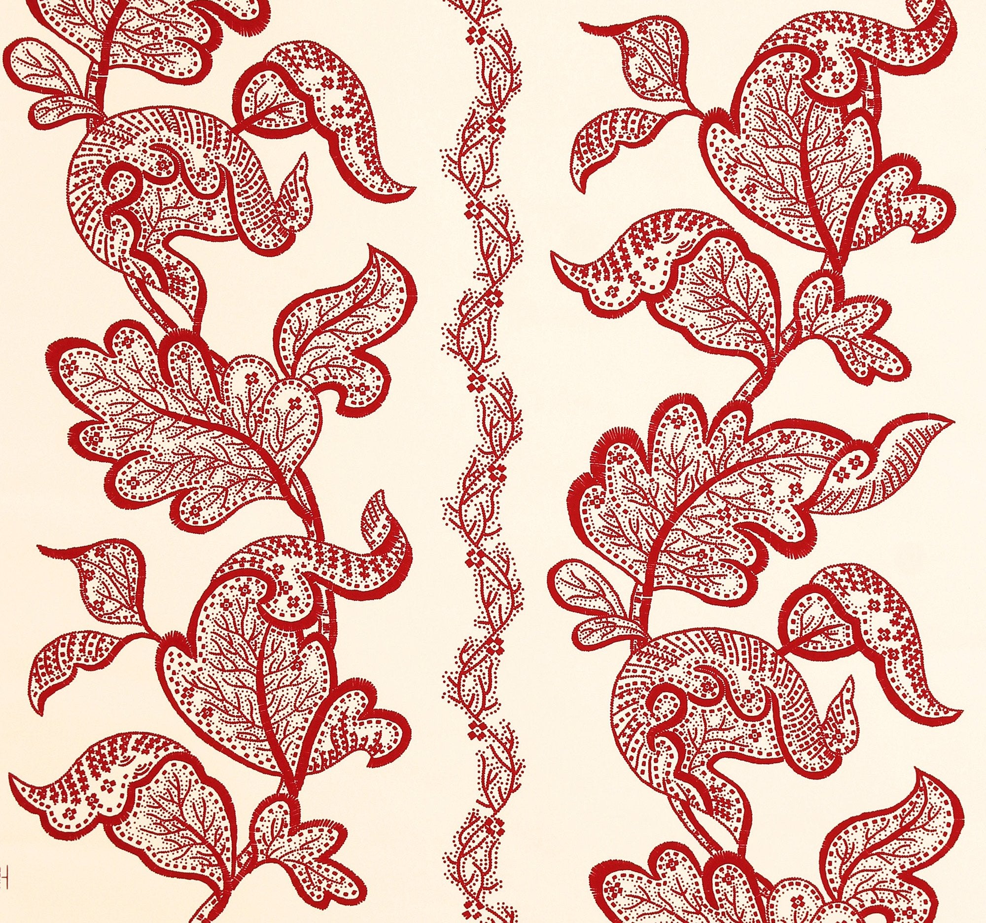 Sintra Wallpaper Red Red