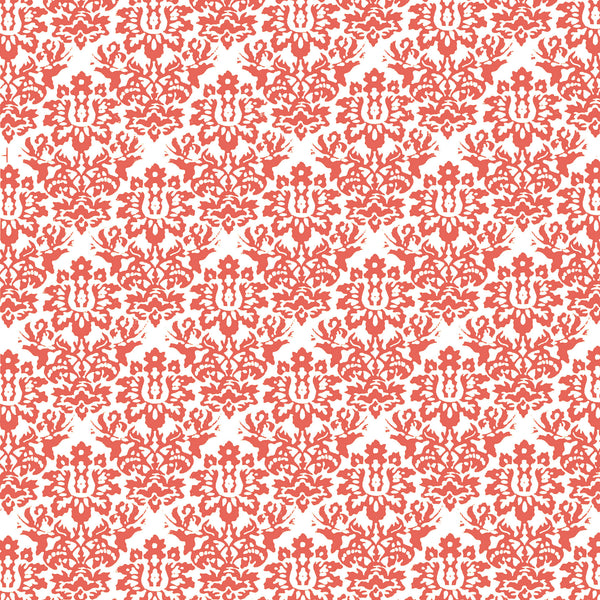Apple in Coral Wallpaper