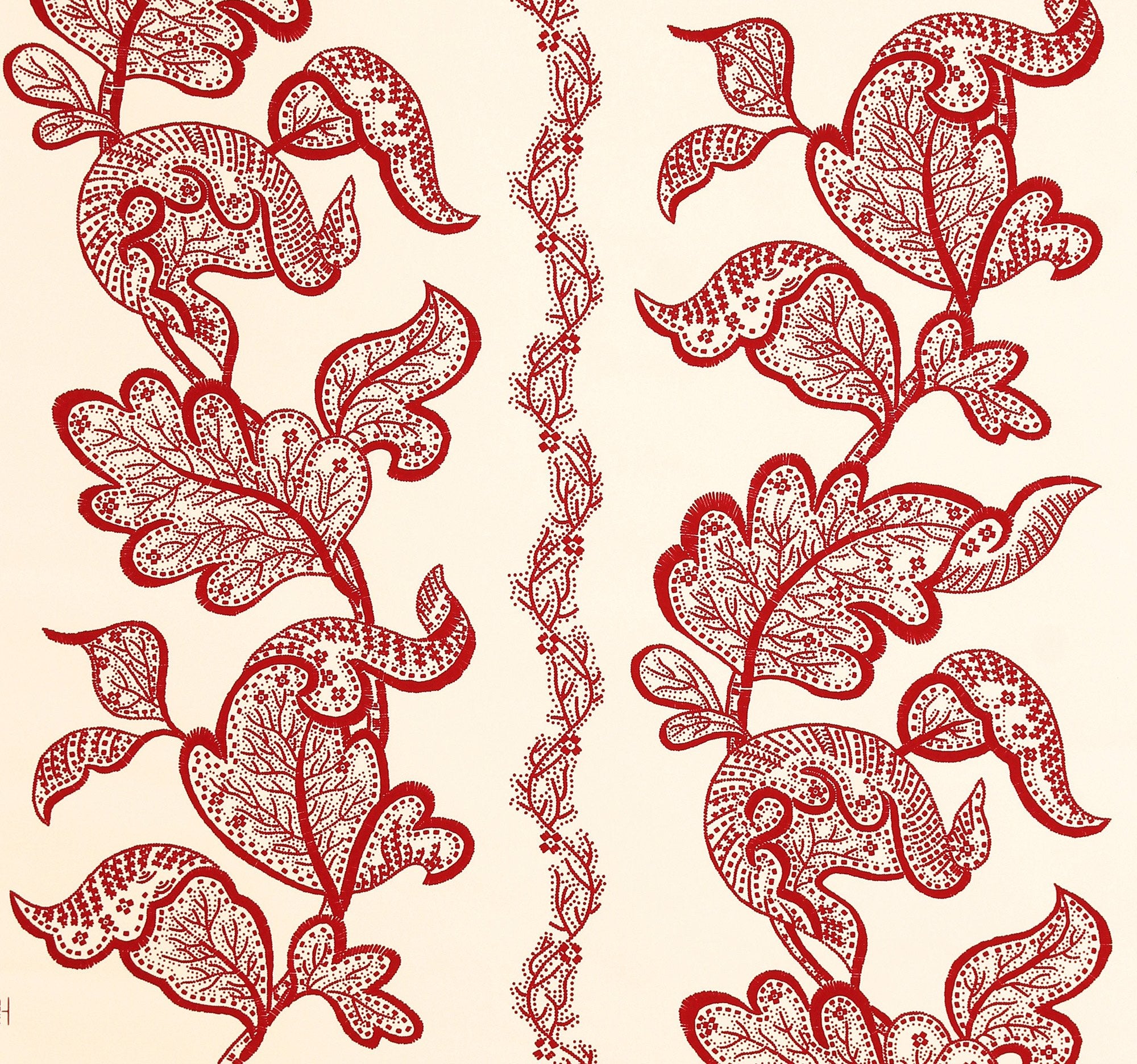 Sintra Wallpaper - Sister Parish color-name:Red